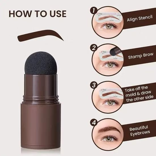 Hairline and eyebrow powder